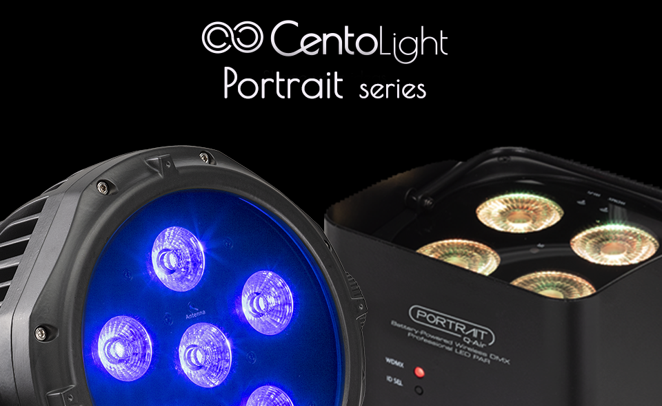 Fari LED a batteria Portrait di Centolight: la luce ovunque e per chiunque!