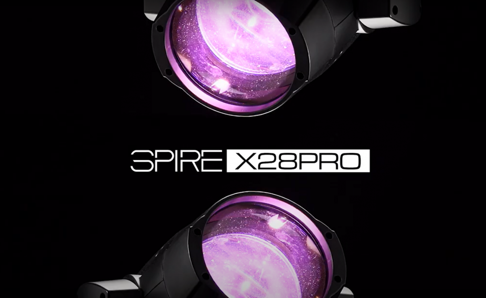 ​CENTOLIGHT SPIRE X28 PRO: ECCO LA SOLUZIONE “COMPACT” PER AVERE UN MOVING HEAD POTENTE E LEGGERO!
